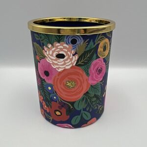 Rifle Paper Company GARDEN PARTY Pencil‎ Cup Holder Desk Top Flowers